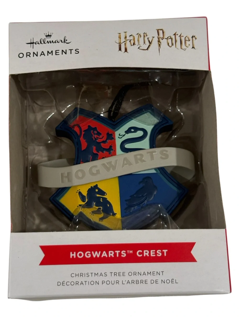 NEW Hallmark Harry Potter “ Hogwarts Crest “ Ornament